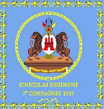 [St. Nicolas reg. 5th comp. flag of 1813]